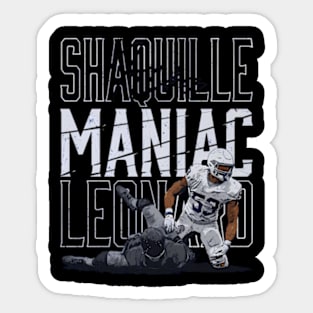 Shaquille Leonard Indianapolis The iac Sticker